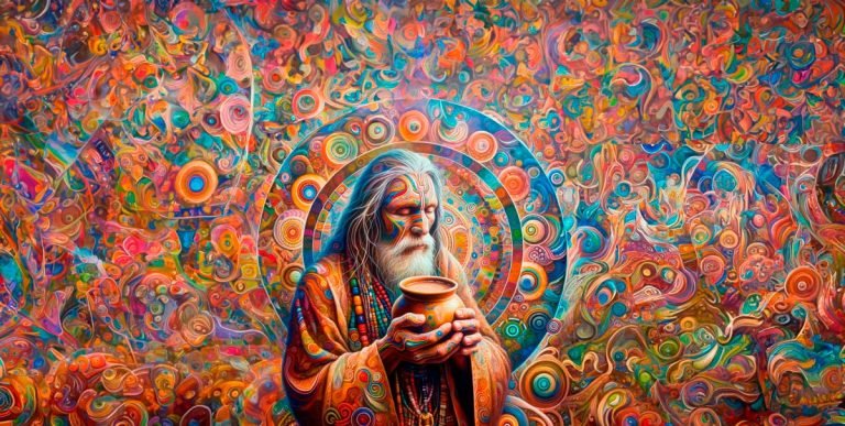 Ayahuasca paintings – A journey beyond your spectrum of sight