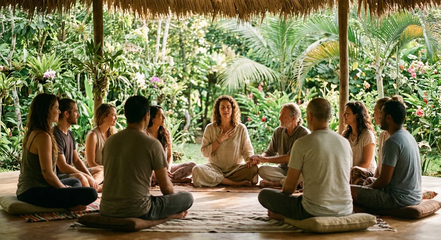 What happens in an Ayahuasca ceremony?